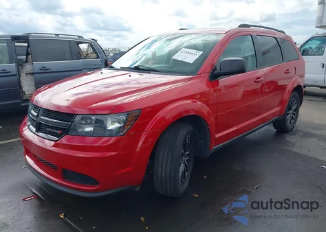 2017 Dodge Journey Se из США, поврежденный, VIN 3C4PDCAB3HT568326